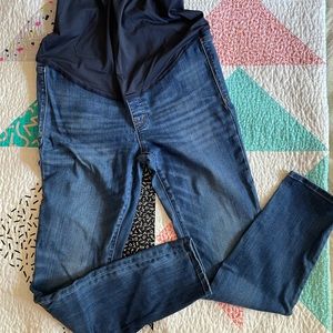 Madewell Maternity Skinny Jeans Over the Belly